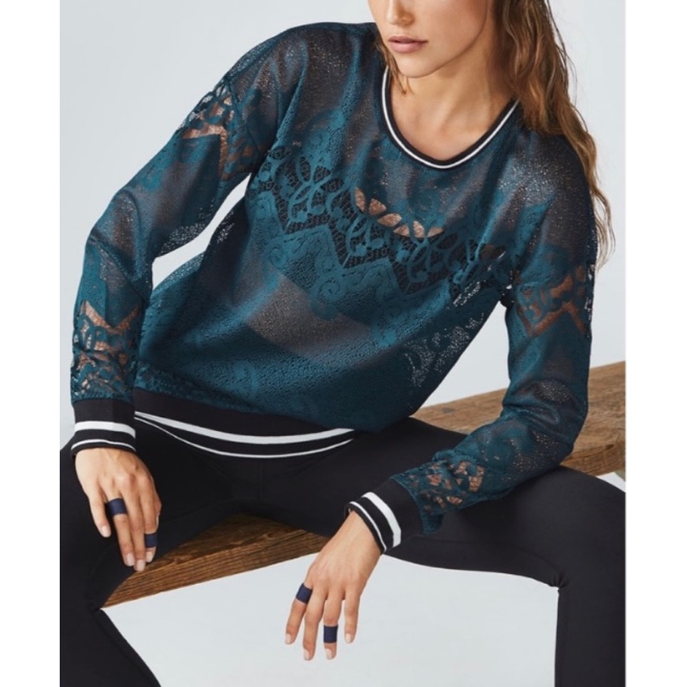 Fabletics Lace Sophie Tunic NWOT